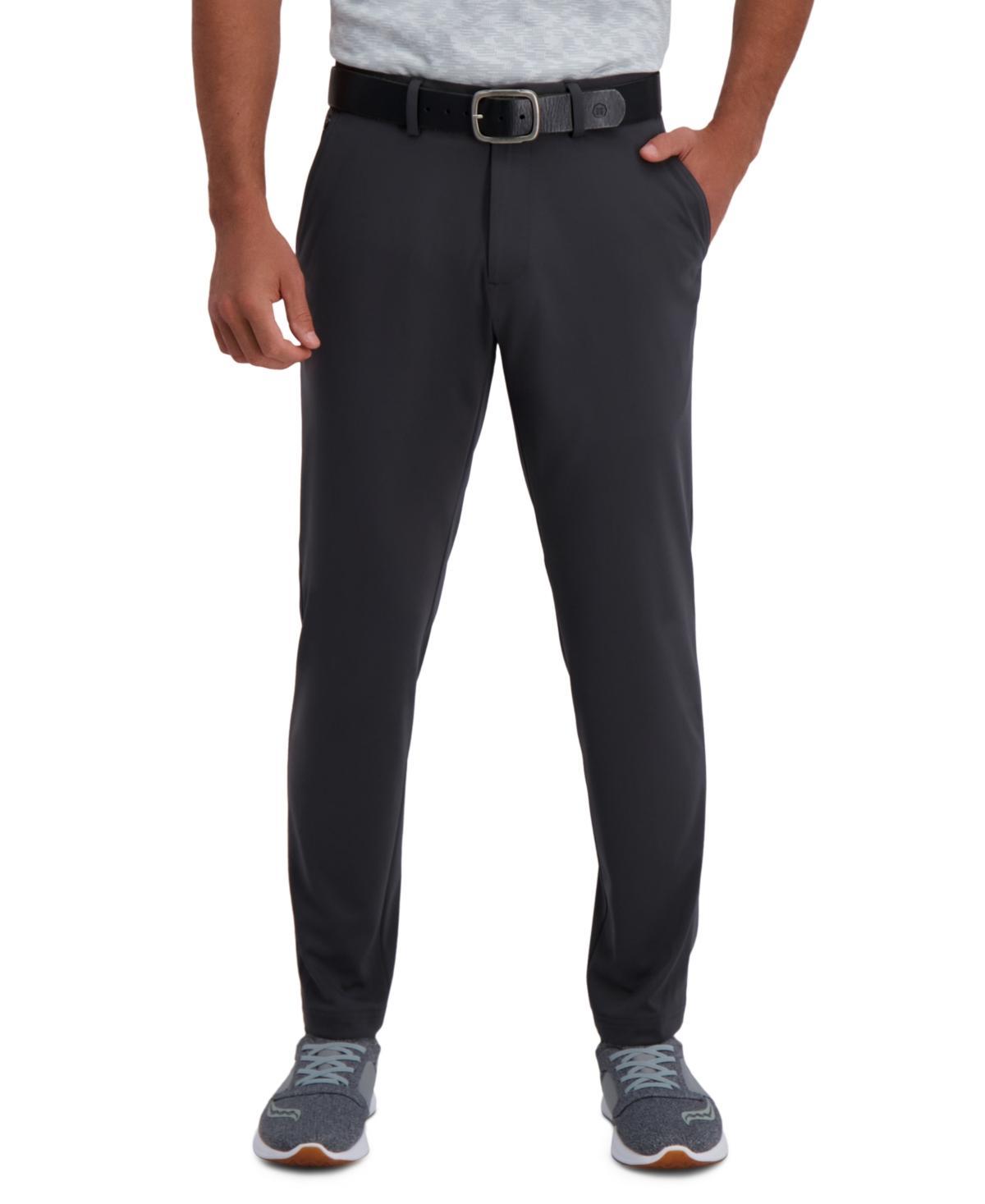 Haggar Mens Active Series Slim-Fit Stretch Solid Casual Pants Product Image