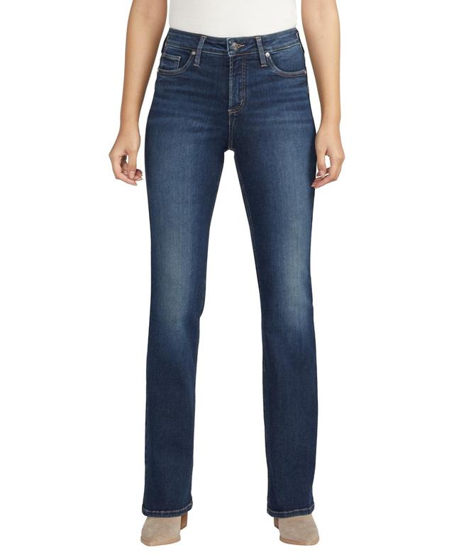 Silver Jeans Co. Womens Infinite Fit Mid Rise Bootcut Jeans Product Image