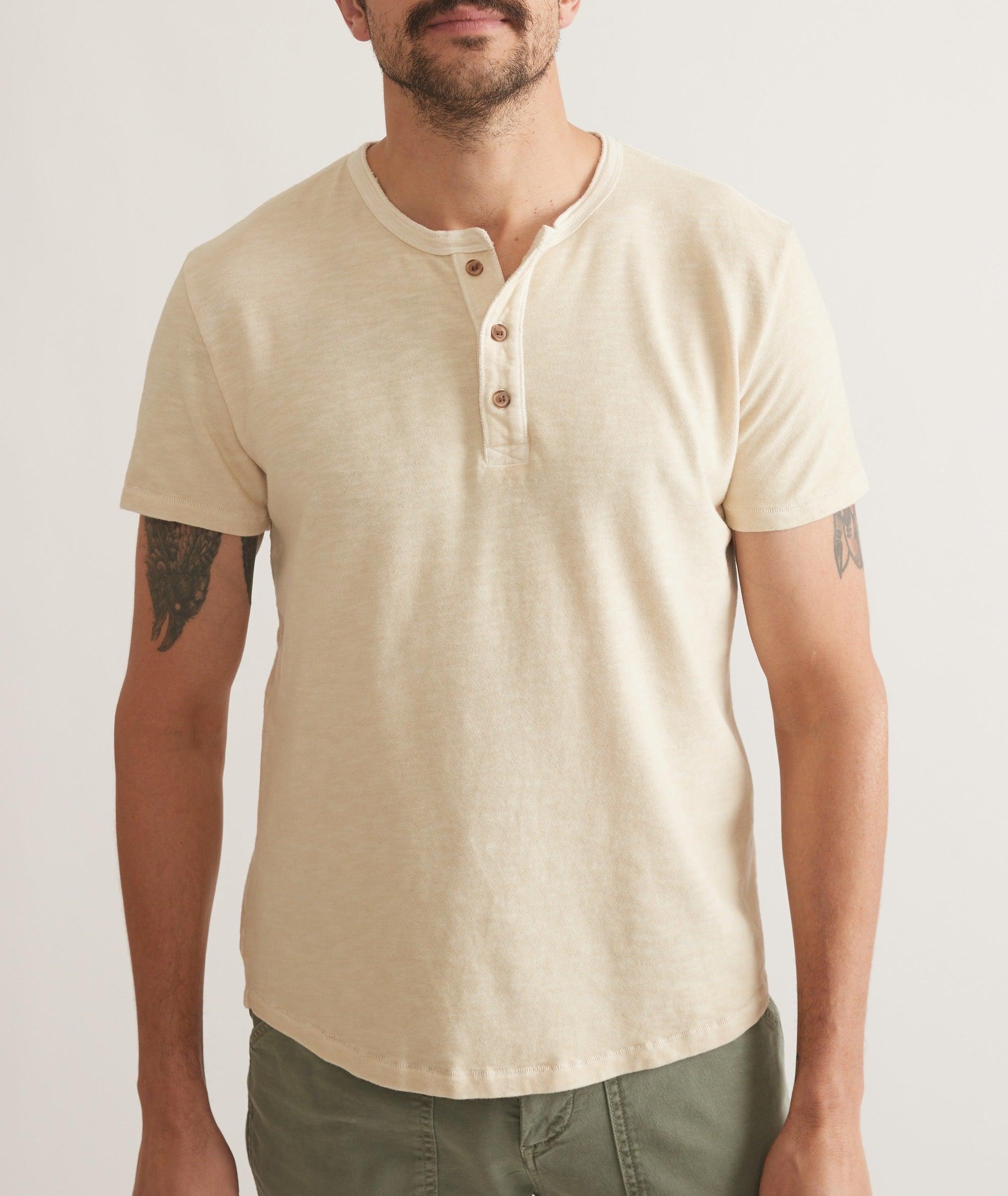 Vintage Heavy Slub Henley Product Image