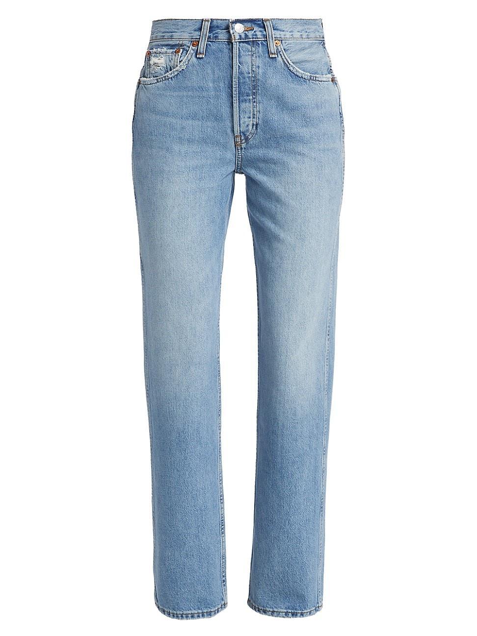 Womens 90s High-Rise Rigid Straight Jeans Product Image