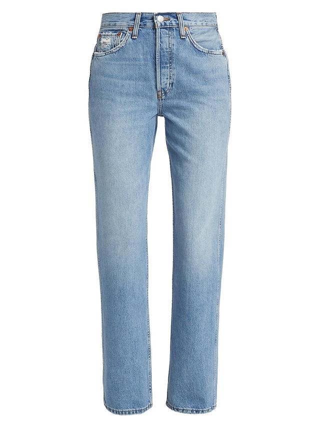 Womens 90s High-Rise Rigid Straight Jeans Product Image