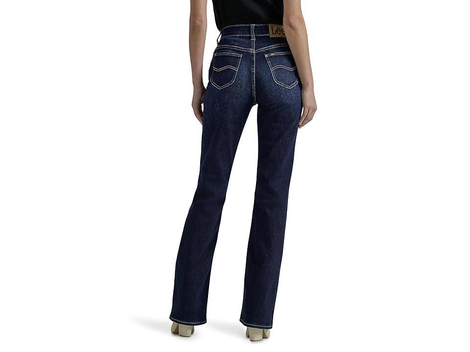 Petite Lee Ultra Lux with Flex Motion Bootcut Jeans, Womens Product Image