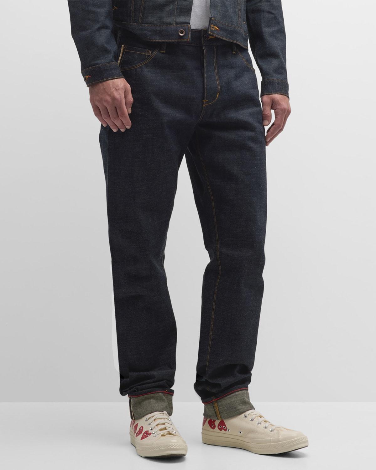 Mens Graham Selvedge Raw Jeans Product Image