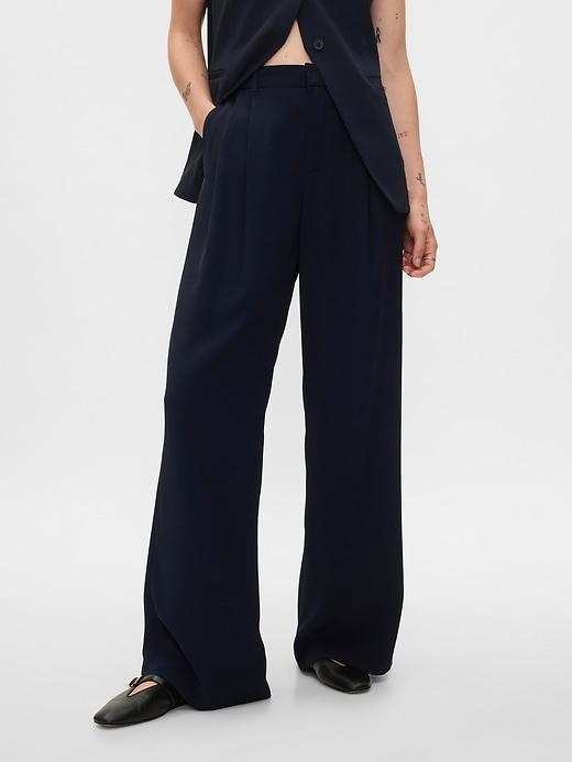 365 High Rise Pleated Trousers Product Image