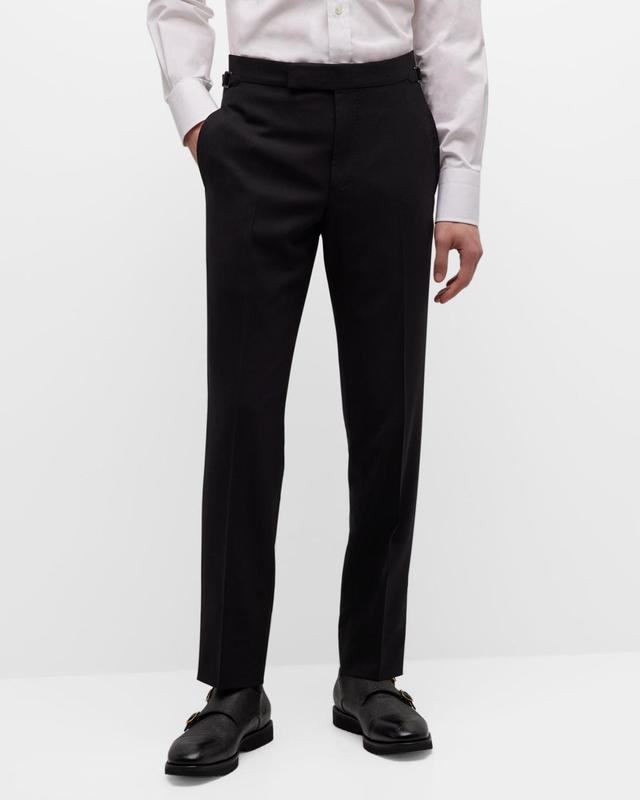 Mens OConnor Mouline Wool Trousers Product Image