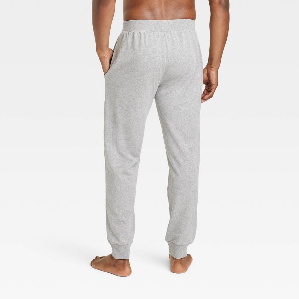 Mens Big & Tall Cotton Modal Knit Jogger Pajama Pants - Goodfellow & Co Product Image