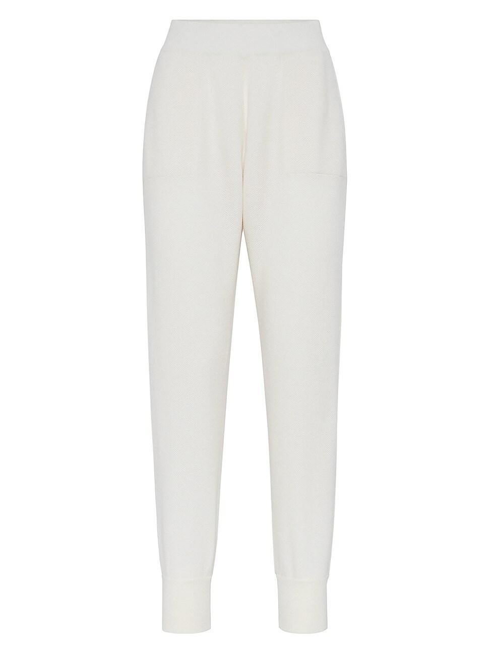 Womens Cashmere Knit Sweatpants Product Image