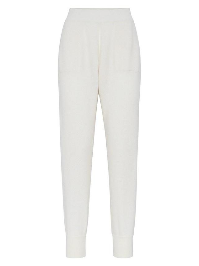 Womens Cashmere Knit Sweatpants Product Image