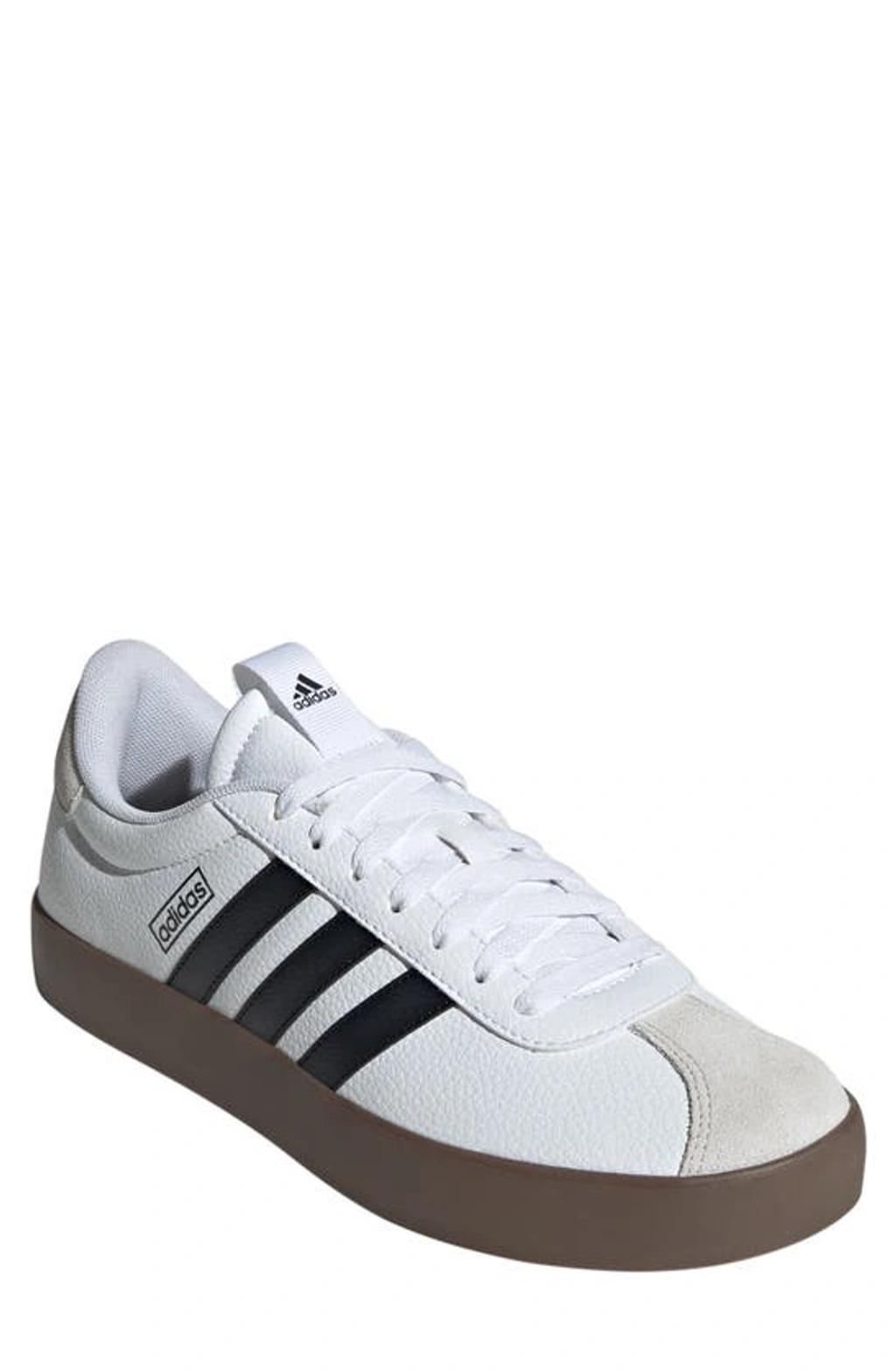 ADIDAS ORIGINALS Mens Adidas Vl Court 3.0 In White/grey/black Product Image