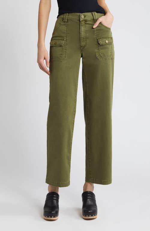 Womens Utilitarian Stretch-Cotton Pants Product Image