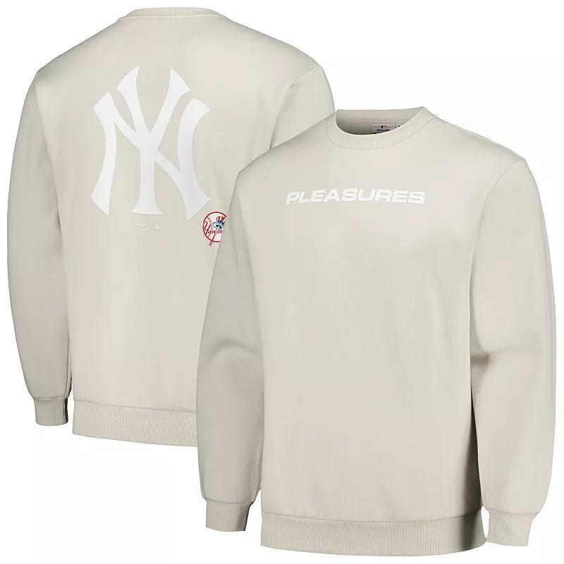 Mens Gray New York Yankees Ballpark Pullover Sweatshirt Product Image