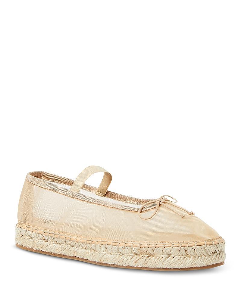 Loeffler Randall Almond Toe Mesh Espadrille Ballet Flats Product Image