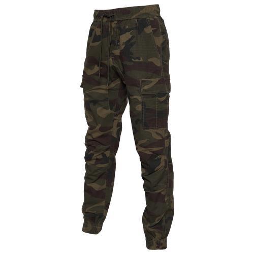 CSG Mens CSG Cargo Joggers - Mens Black/Green Product Image