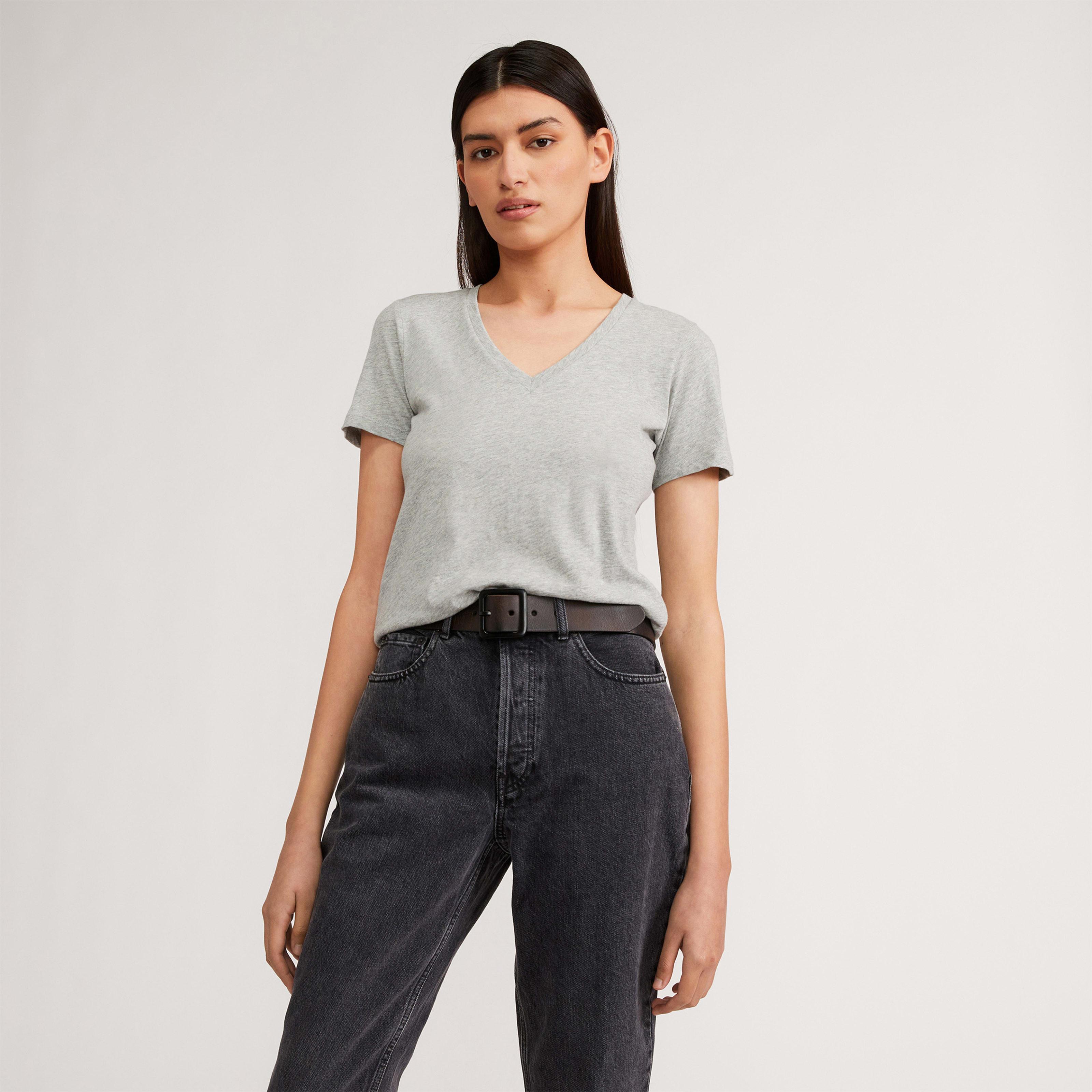 Womens Organic Cotton V-Neck T-Shirt by Everlane Product Image