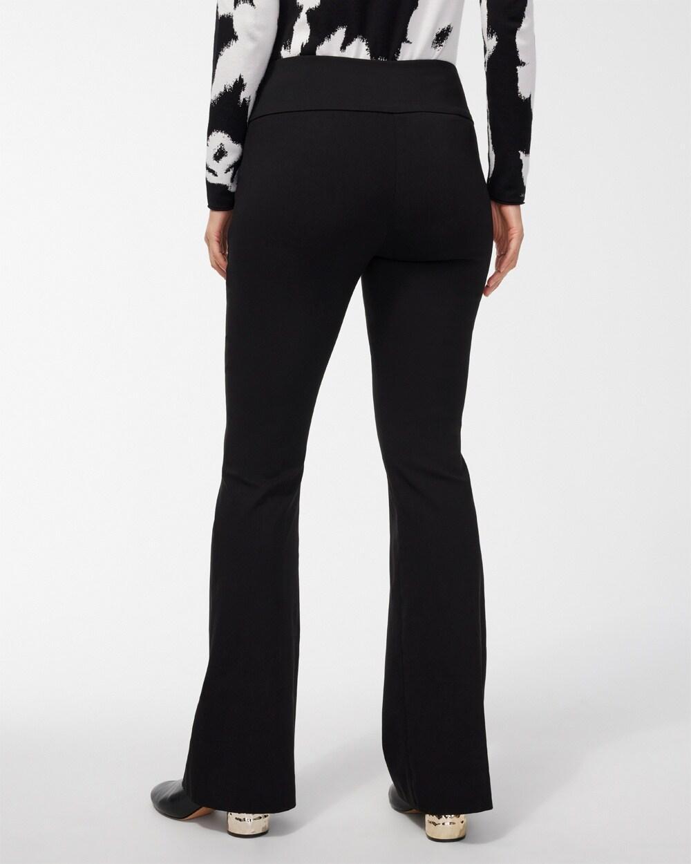 Wide Waistband Flare Pants Product Image