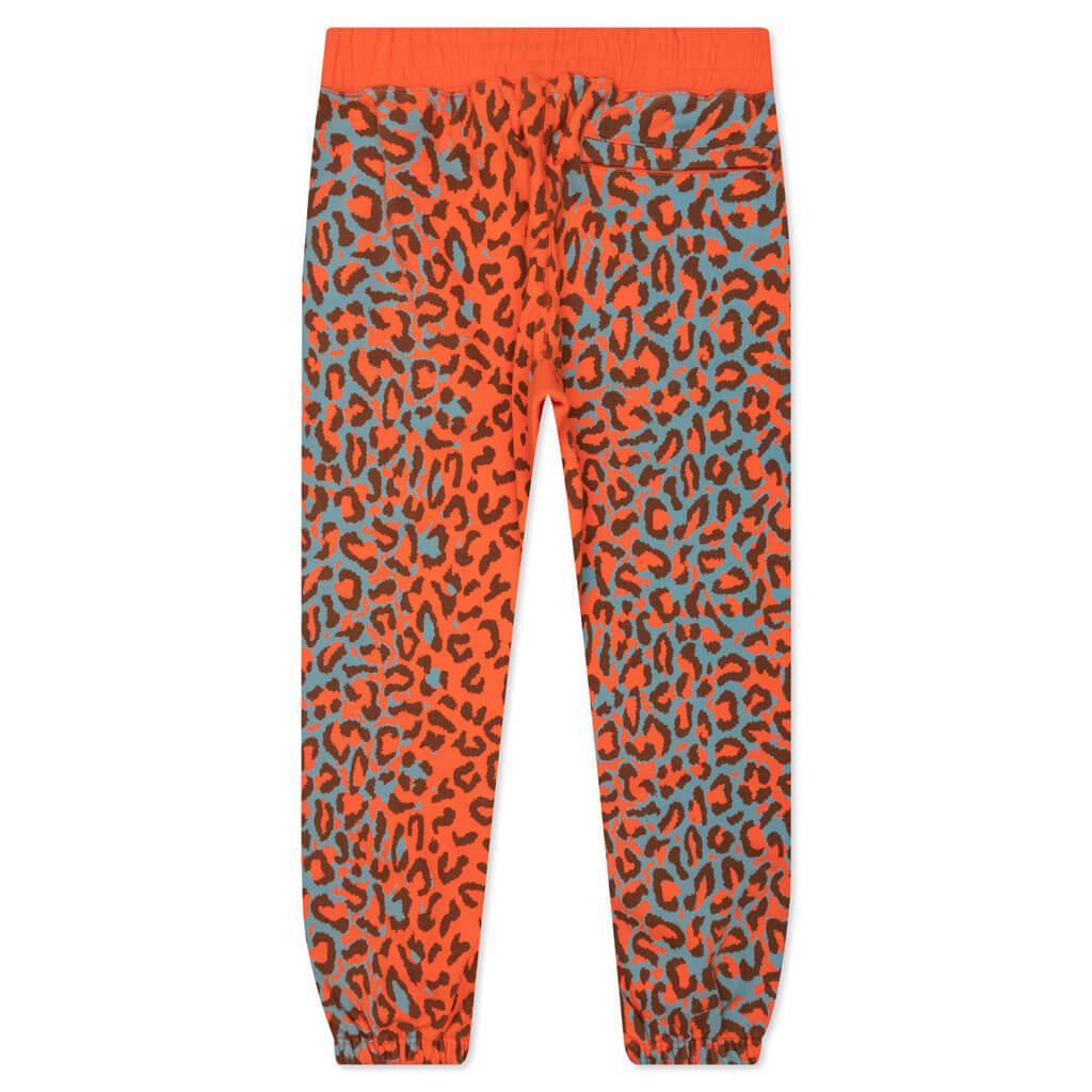 Awake Block Logo Sweatpant - Printed Leopard Male Product Image