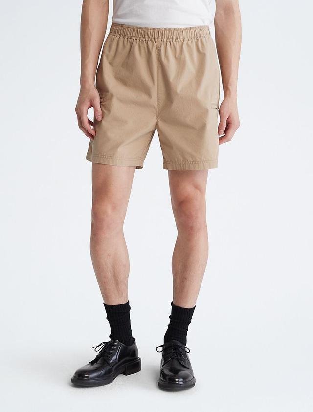 Khakis Poplin Cotton Pull-On Shorts Product Image