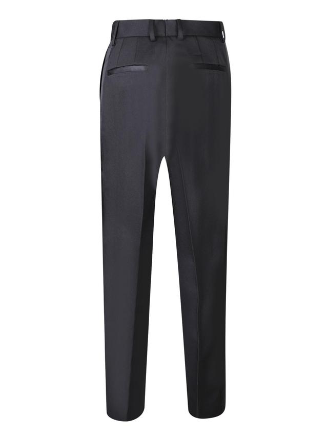 DOLCE & GABBANA Straight Black Trousers Product Image