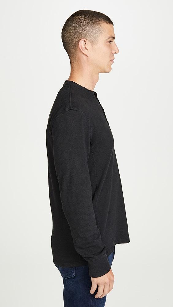 rag & bone Long Sleeve Classic Henley | Shopbop Product Image