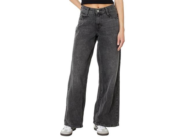 Women's '94 Baggy Spliced Cotton Wide-Leg Jeans Product Image