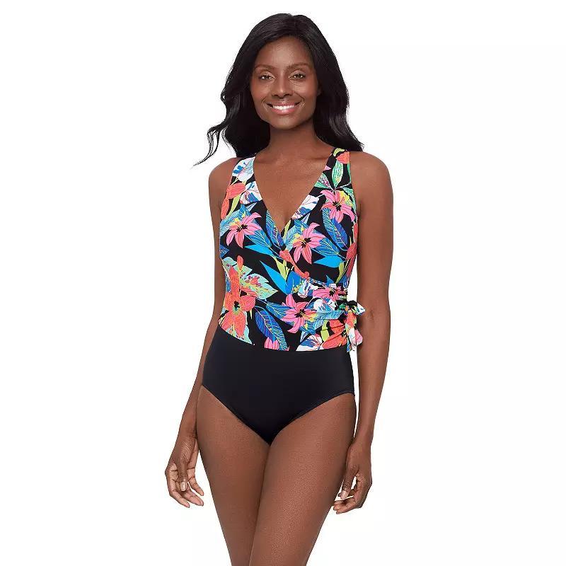 Womens Great Lengths Side Tie One-Piece Swimsuit Product Image