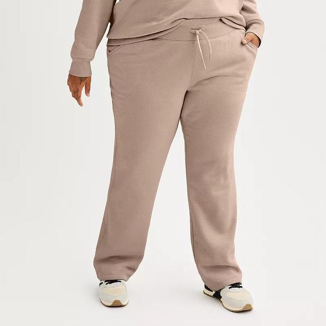 Plus Size Tek Gear Ultrasoft Fleece Pants, Womens Product Image