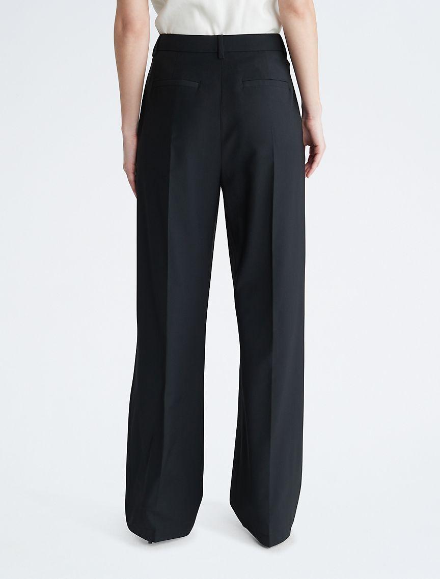 Tailored Wide Leg Trousers Product Image