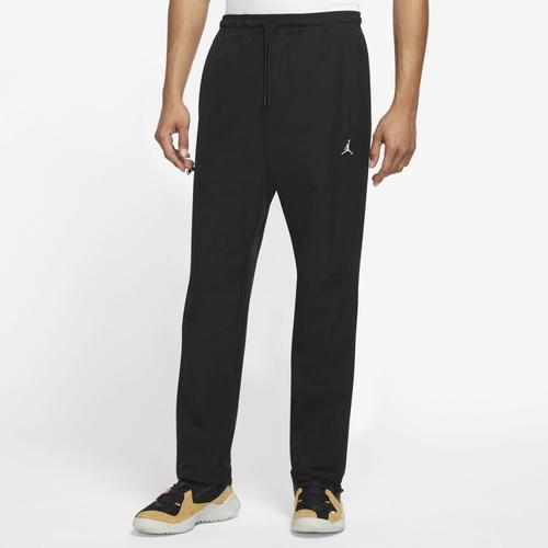 Jordan Mens Jordan ESS Woven Pants - Mens Black/White Product Image