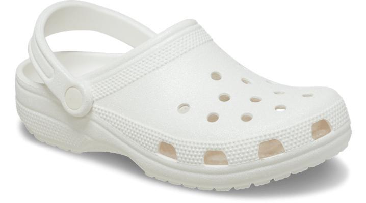 Crocs Womens Classic Glitter Clogs Product Image