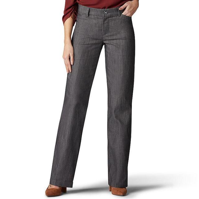 Womens Lee Flex Motion Trouser Pants Ash Grey Product Image