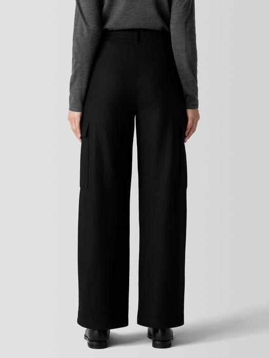 Felted Wool Jersey Cargo Pant in Regenerative Wool Product Image