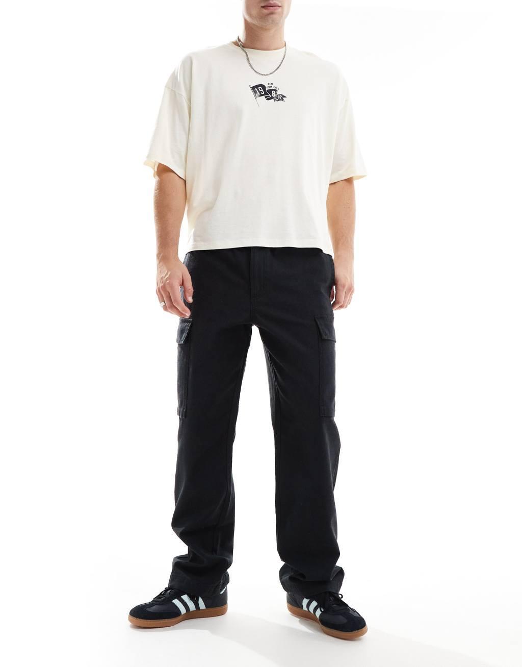 Deus Ex Machina legion surf pants in black Product Image