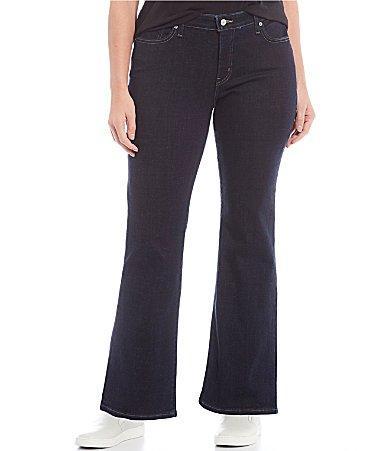 Plus Size Levis Classic Bootcut Jeans, Womens Med Blue Product Image