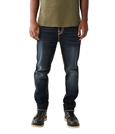 True Religion Rocco Super-T Regular Fit Skinny Leg Comfort Stretch Denim Jeans Product Image