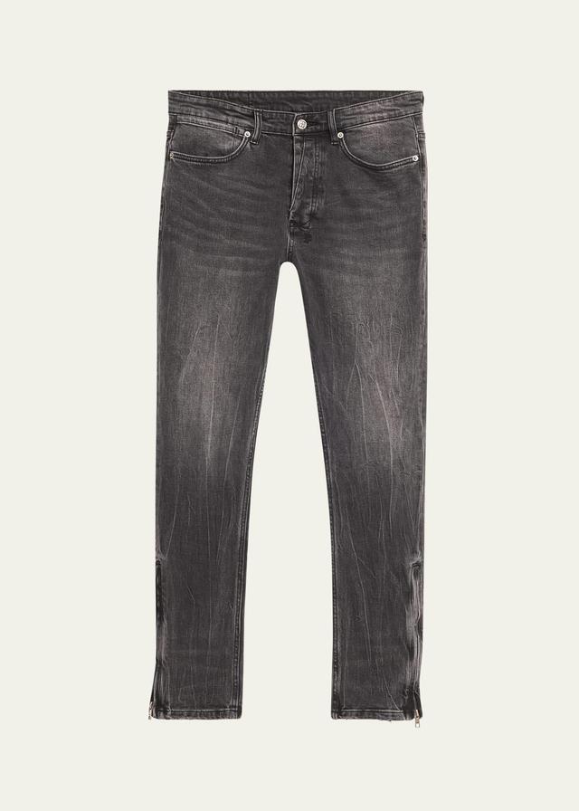 Mens Van Winkle Chamber Zip Hem Jeans Product Image