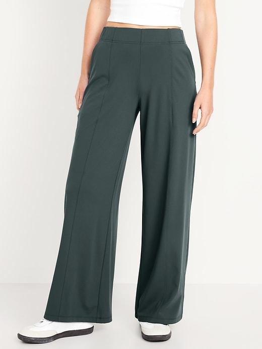 High-Waisted PowerSoft Trouser Pants Product Image