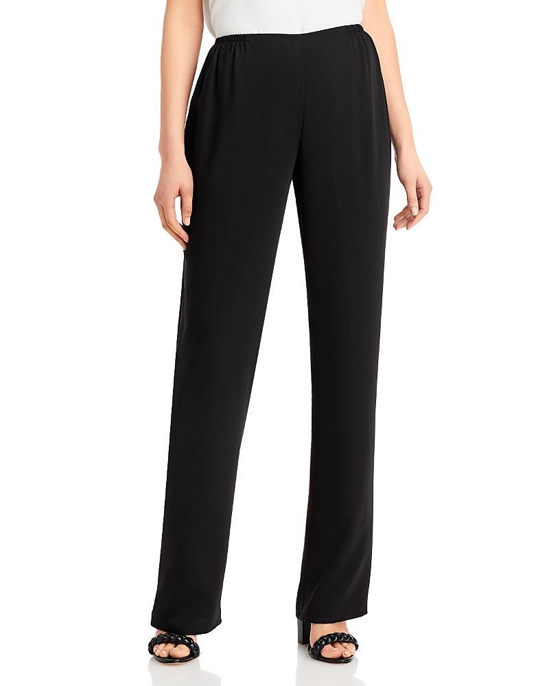 Womens Suzette Crepe Straight Pants Product Image