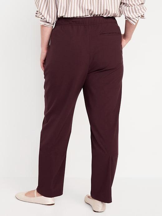 Extra High-Waisted Stevie Straight Pants Product Image