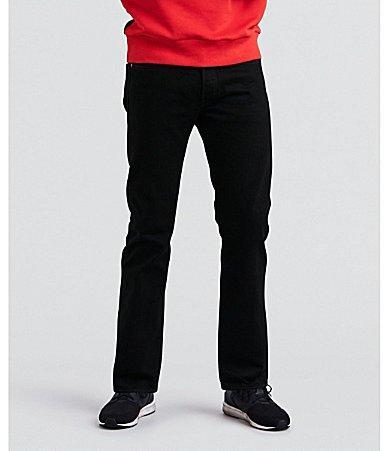 Mens Levis 501 Original-Fit Jeans Black Product Image