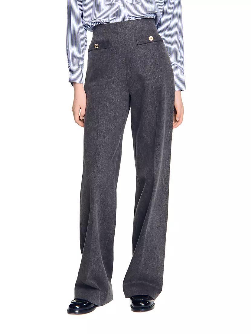 High-Rise Pants Product Image