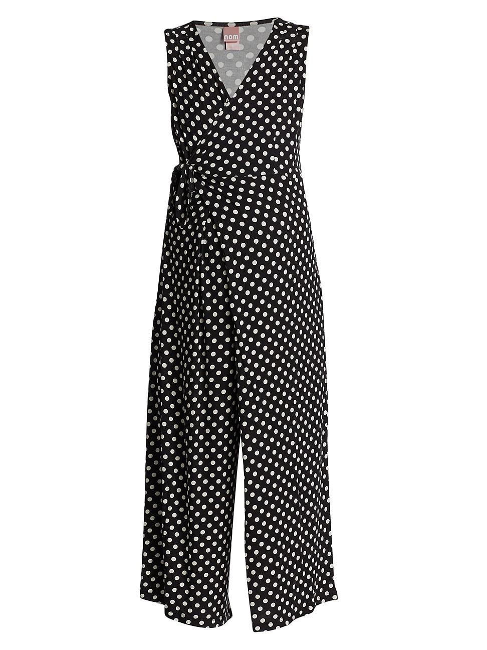 Womens Francesca Wrap-Front Jumpsuit Product Image