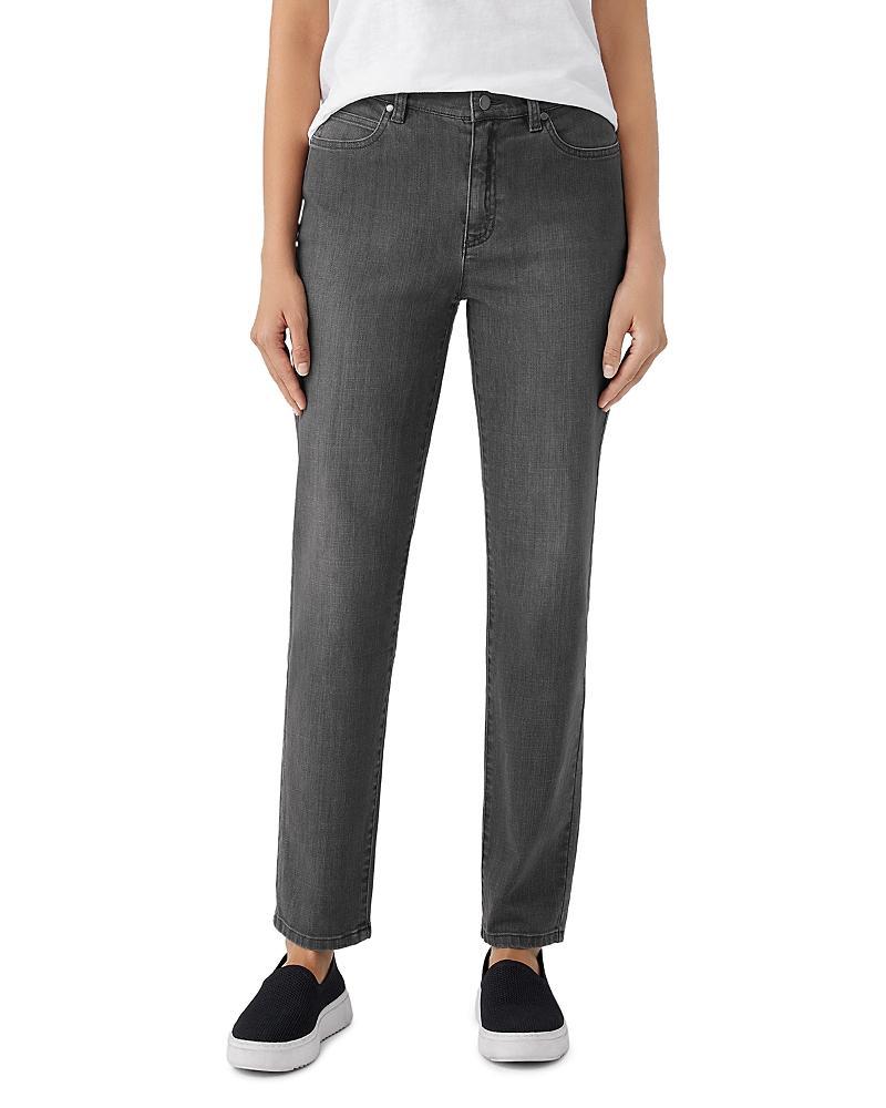 Eileen Fisher High Waist Slim Fit Jeans Product Image