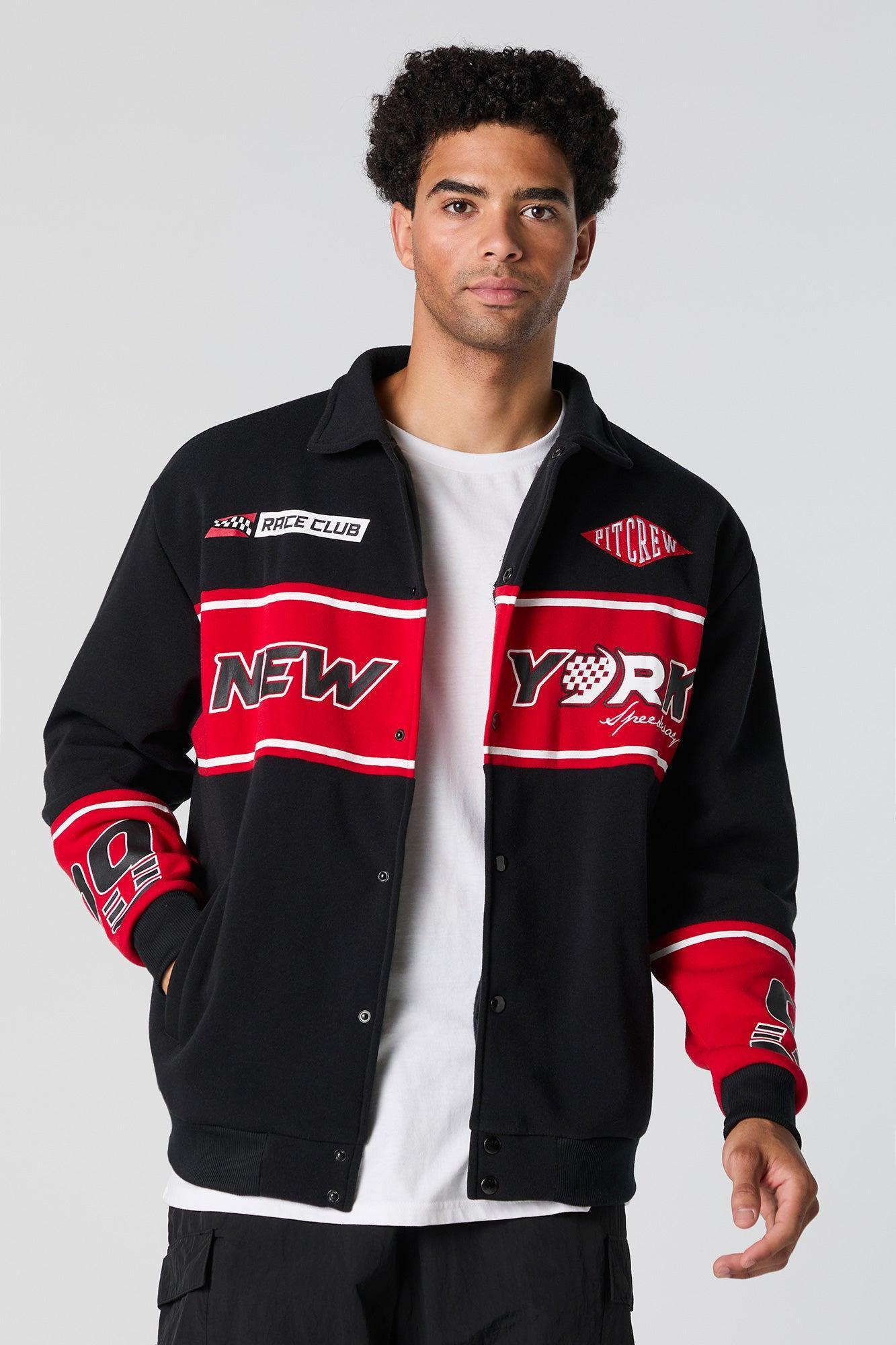 New York Racing Fleece Jacket Male Product Image