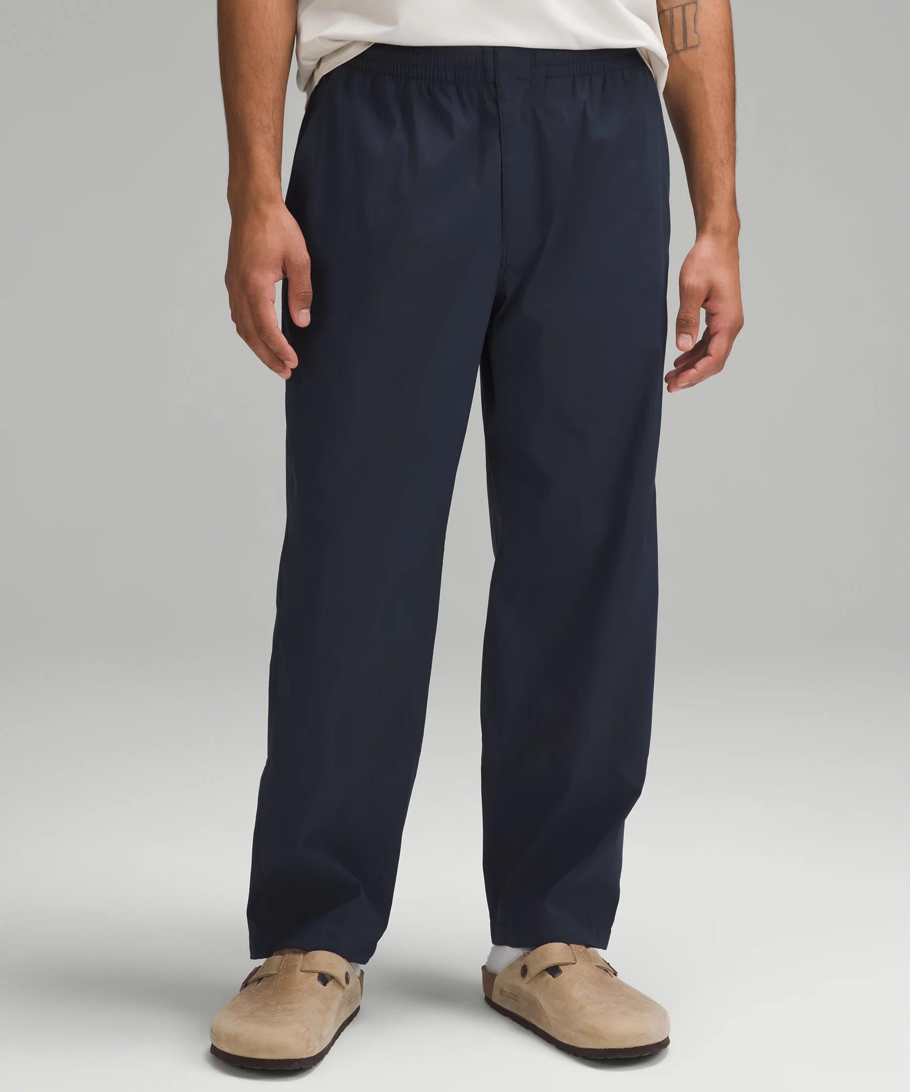 Poplin Relaxed-Fit Pant Product Image