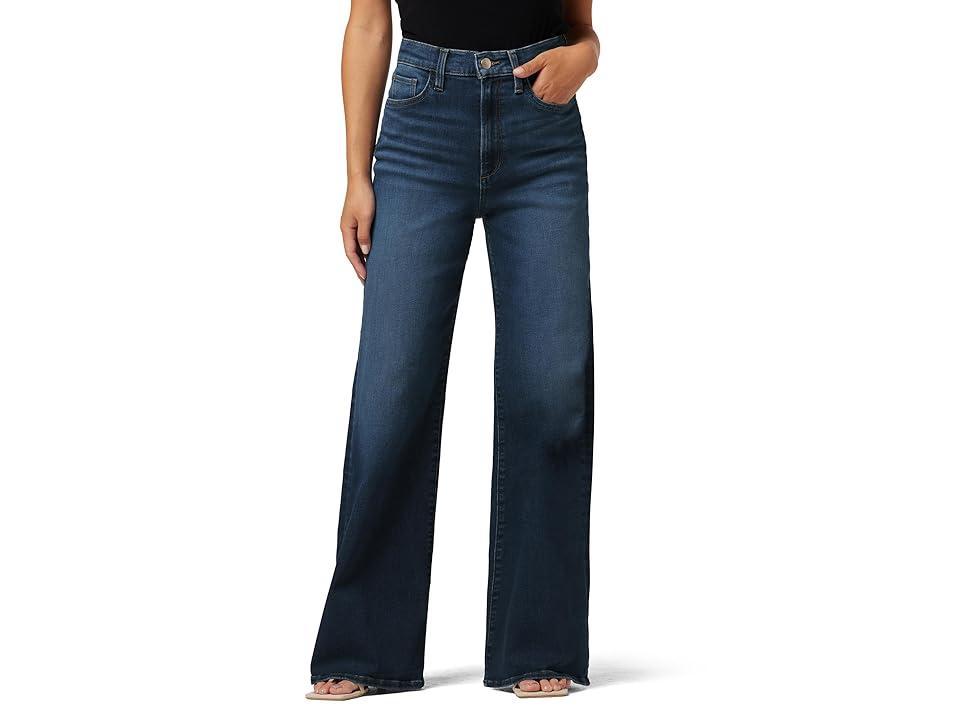 Joes Jeans The Mia Petite High Rise Wide Leg Stretch Jeans in Exhale Product Image