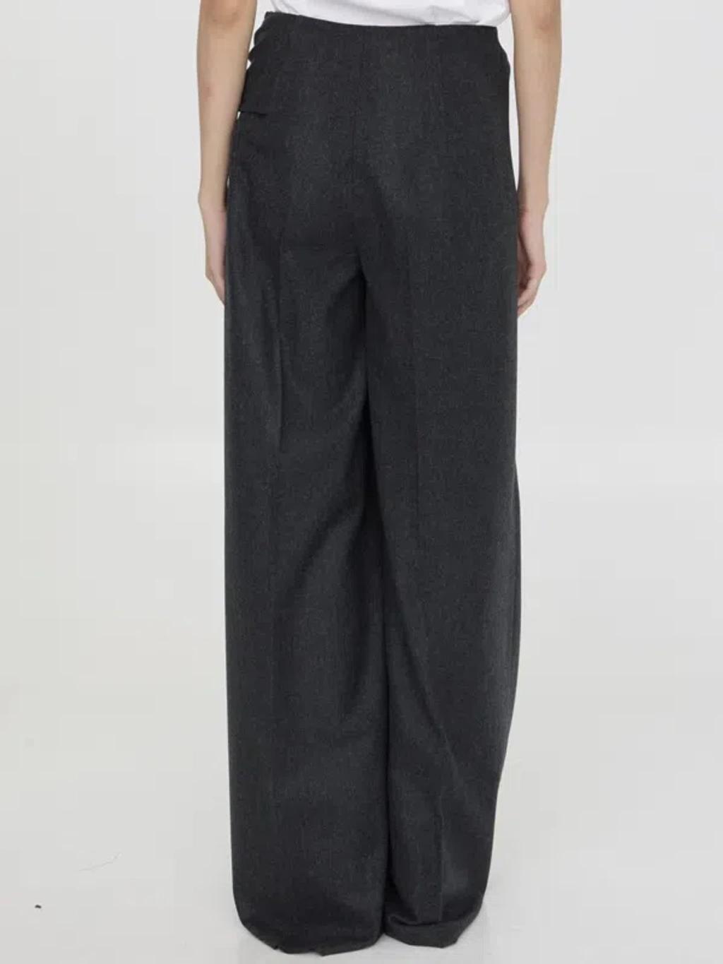 MAX MARA Arsenio Trousers In Grey Product Image