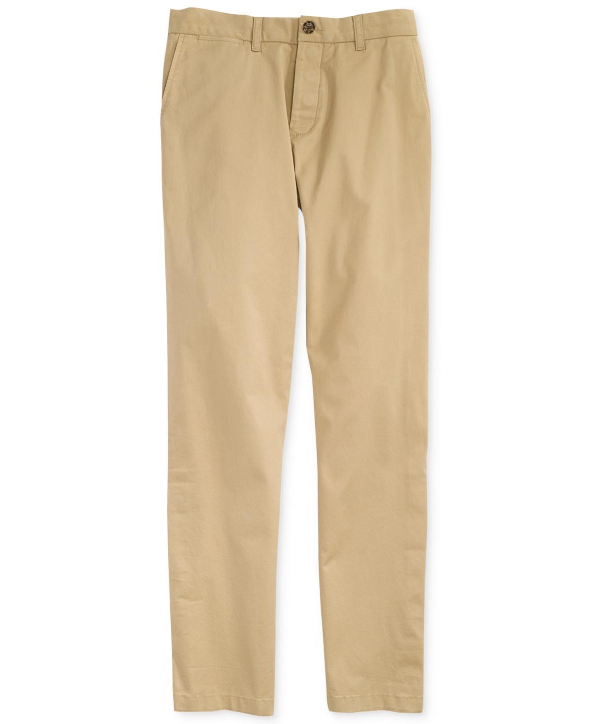 Tommy Hilfiger Adaptive Mens Custom Fit Chino Pants with Magnetic Zipper Product Image