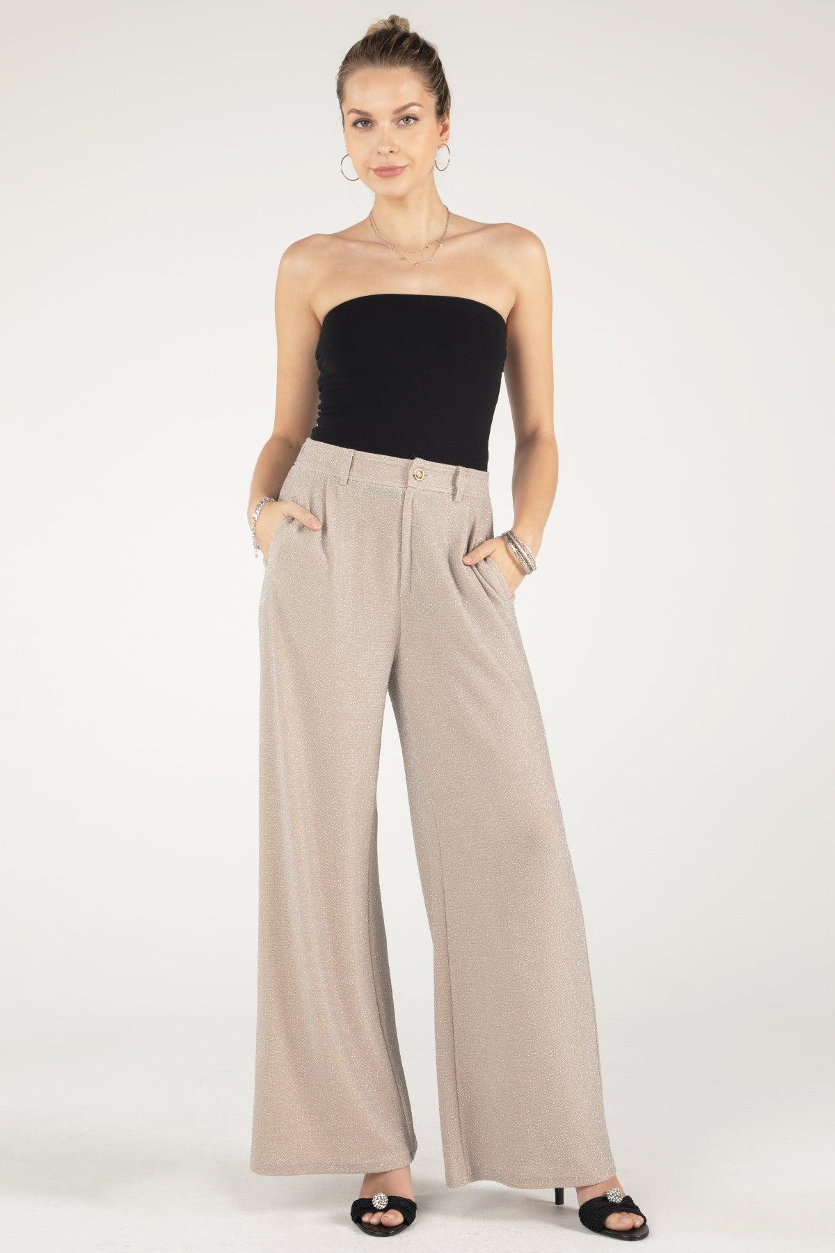 Subtle Shine Trousers Product Image