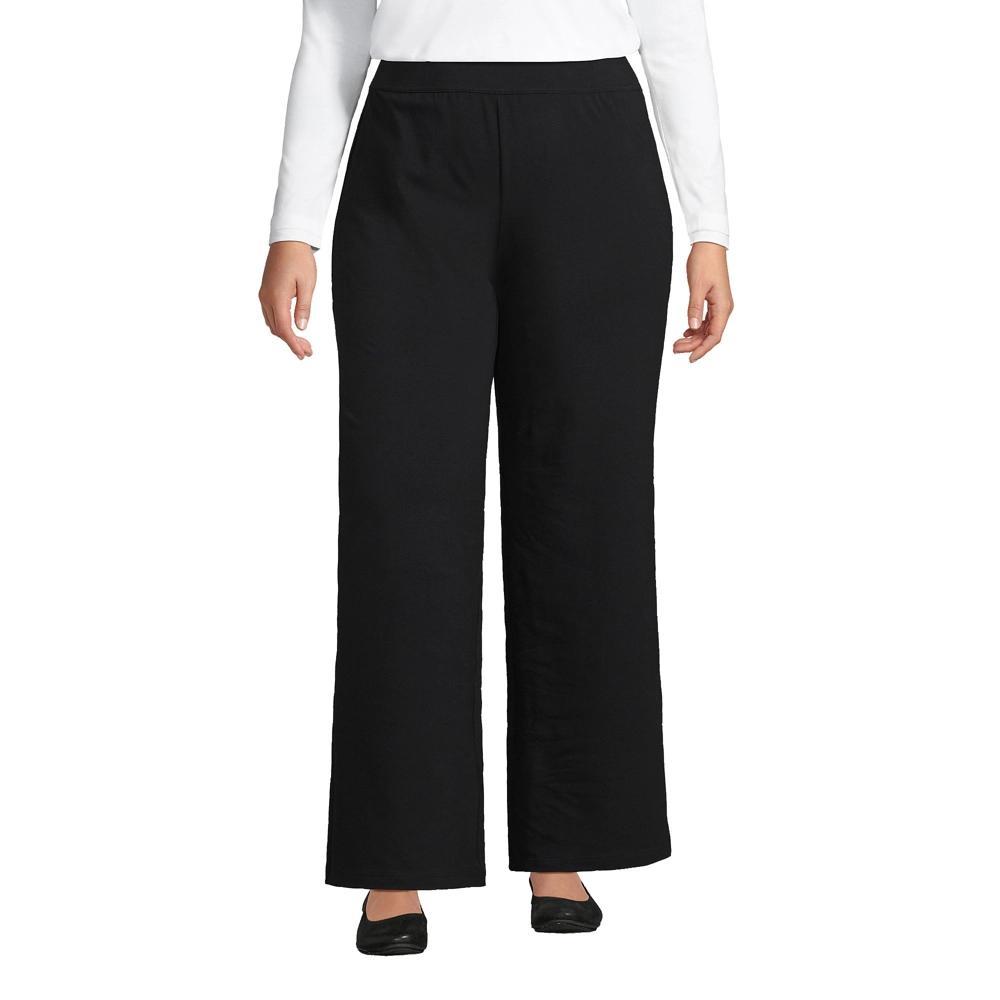 Lands' End Women's Starfish High Rise Wide Leg Pants Product Image