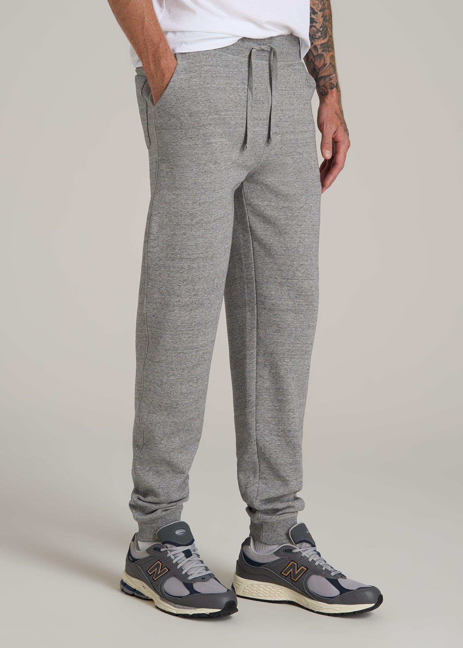 Wearever 2.0 Fleece Joggers for Tall Men in Heathered Grey Product Image